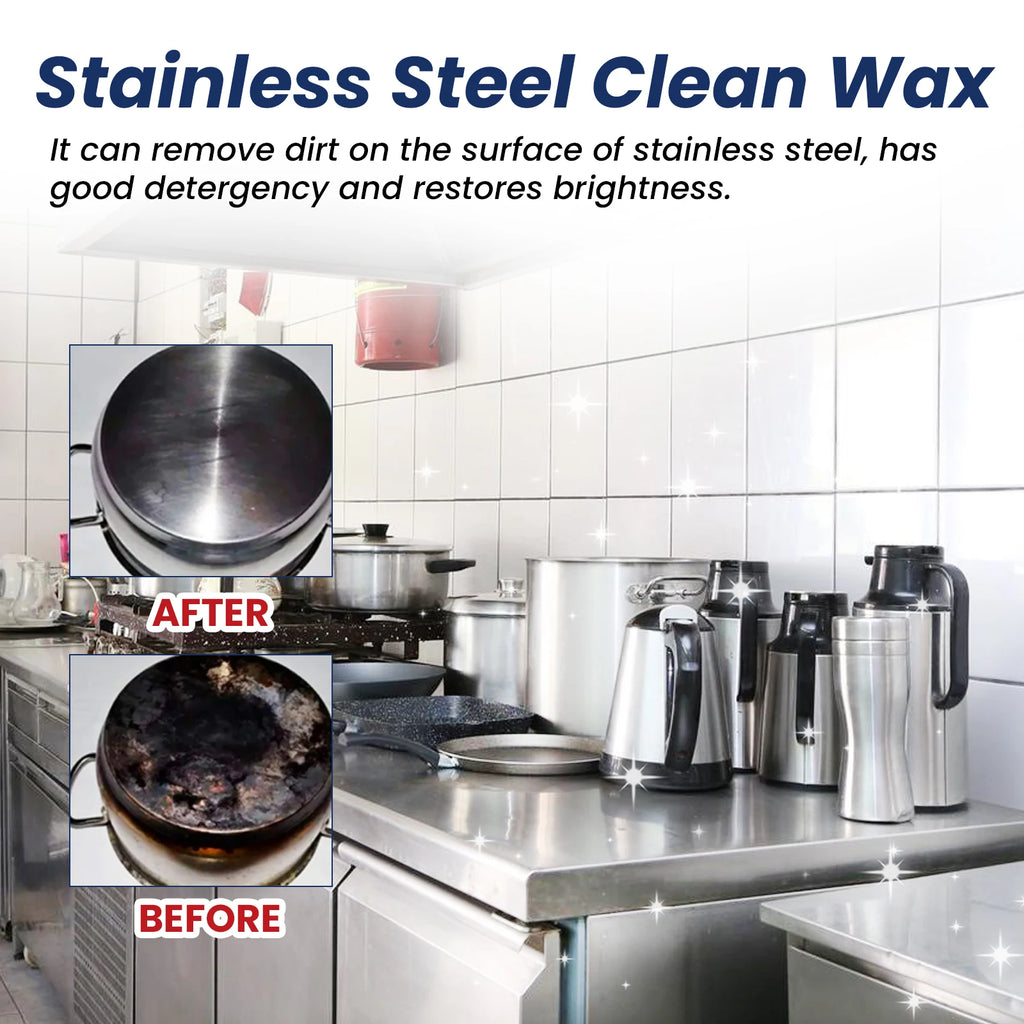 Stainless Steel Clean Wax