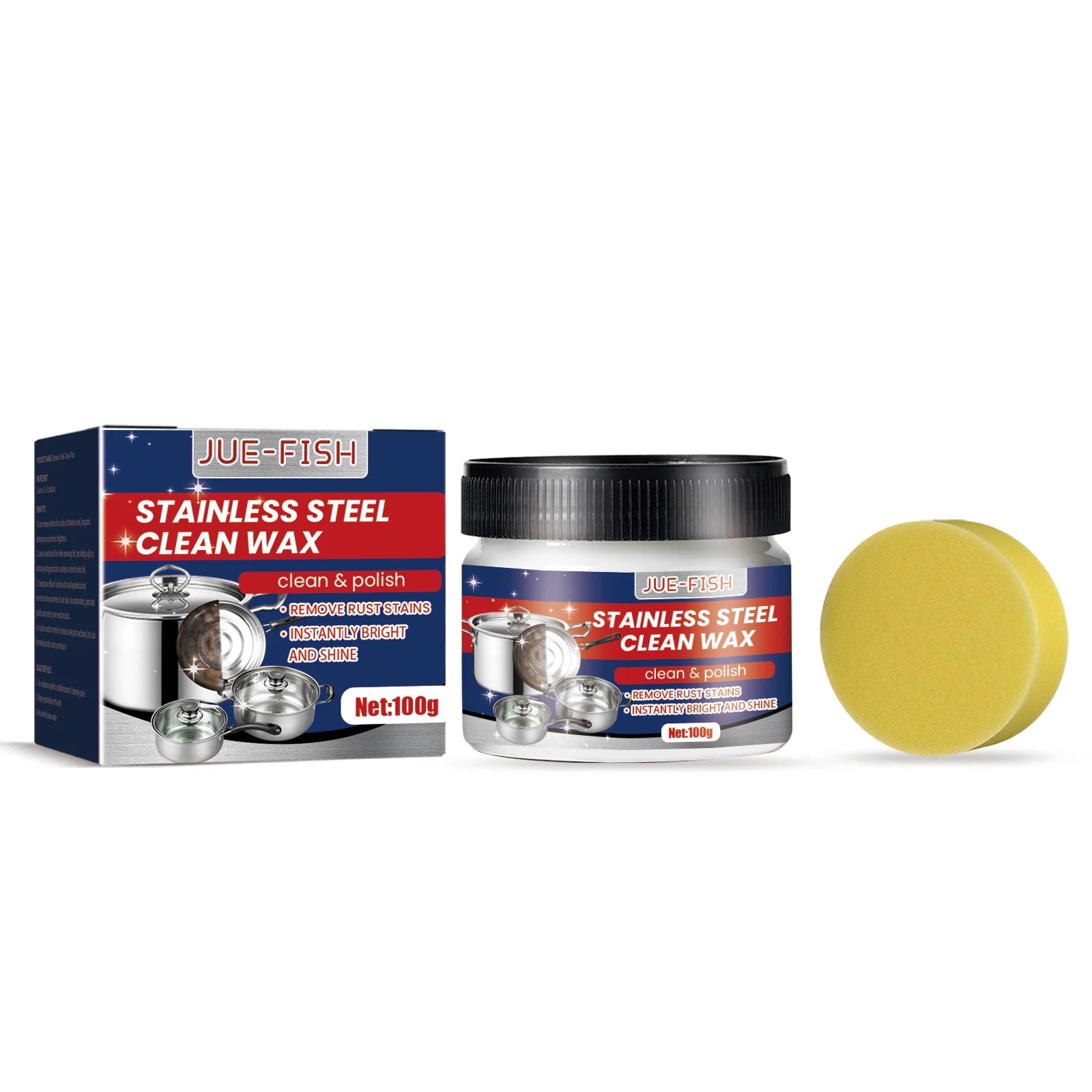 Stainless Steel Clean Wax