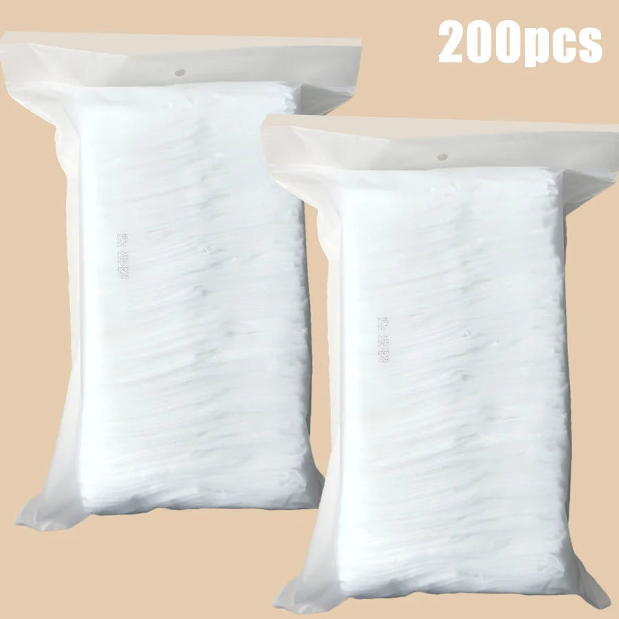 Heavy-Duty Disposable Mop Cloth Refills – 100/200PCS Universal Floor Cleaning Pads